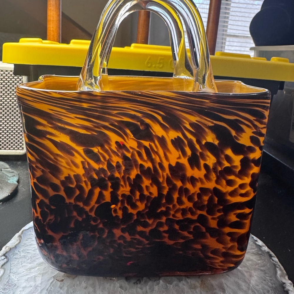 Murano Tortoiseshell Pattern Tote Bag - image 2